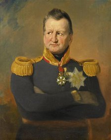 Portrait of Baron David Hendrik Chassé, Lieutenant-General, 1832. Creator: Jan Willem Pieneman.
