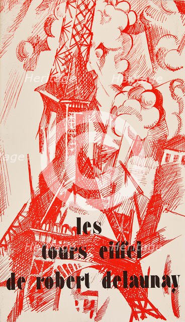 Les tours Eiffel de Robert Delaunay. Jacques Damase Gallery, Brüssel, 1974, . Creator: Delaunay; Robert (1885-1941).