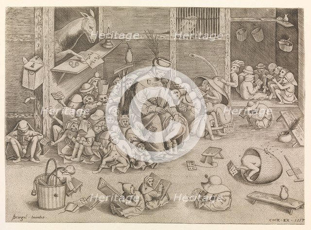 The Ass in the School.