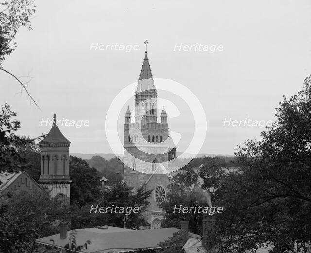 Tower of Christian Science Church, Concord, N.H., c1908. Creator: Unknown.