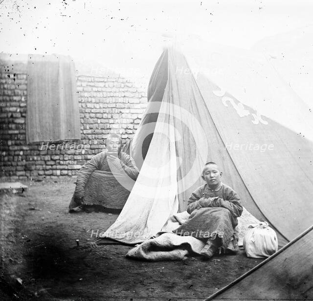 Peking, Pechili province, China: a Mongol tent, 1871. Creator: John Thomson.