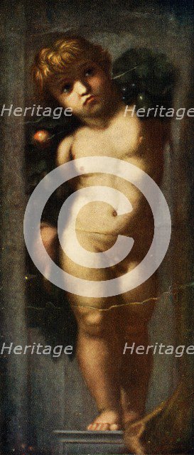 'Putto with Garland', c1510, (c1912). Artist: Raphael.