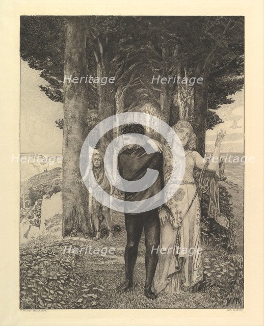 Genius (Artist). From the series On Death II), 1898-1910.