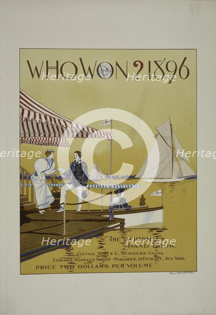 Who won? 1896, c1896. Creator: Unknown.