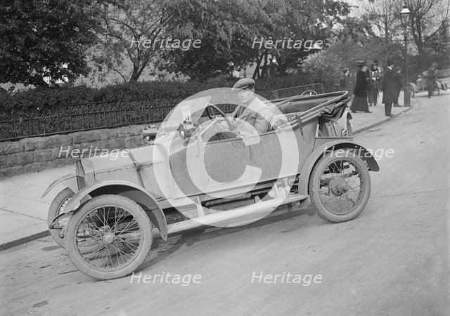Swift car taking part in a motoring trial, c1920s(?)  Artist: Bill Brunell.