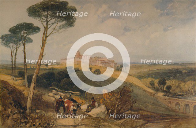 'Mont Ferrier', 19th century, (1935). Artist: James Duffield Harding.