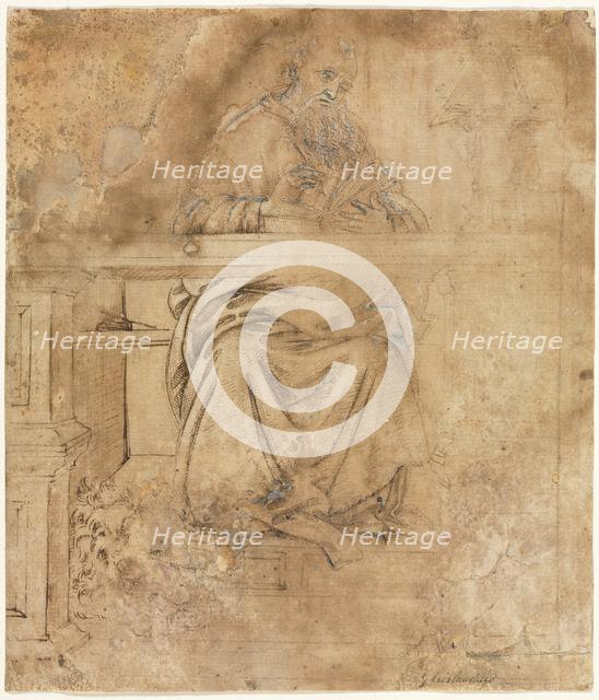 St. Jerome in His Study, c. 1490. Creator: Filippino Lippi (Italian, 1457-1504).