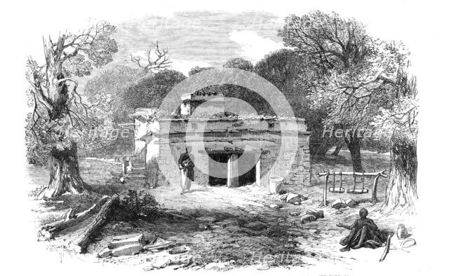 The British Expedition to Abyssinia: front view of the Church of Miriam, at Focada, 1868. Creator: Unknown.