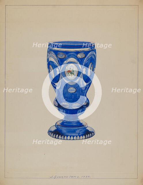 Glass, 1936. Creator: J. Howard Iams.
