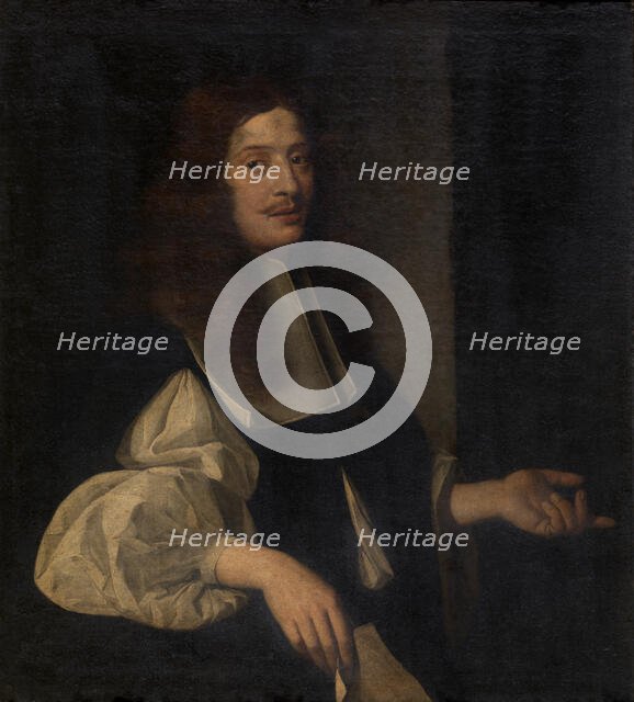 Portrait of a Man, mid-late 17th century. Creator: Benjamin von Block.