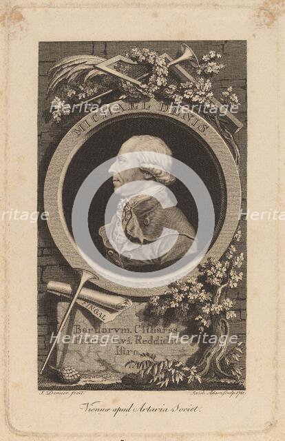 Johann-Michael Denis, 1781. Creator: Jacob Adam.