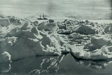 'The 'Terra Nova' in McMurdo Sound', c1910–1913, (1913). Artist: Herbert Ponting.