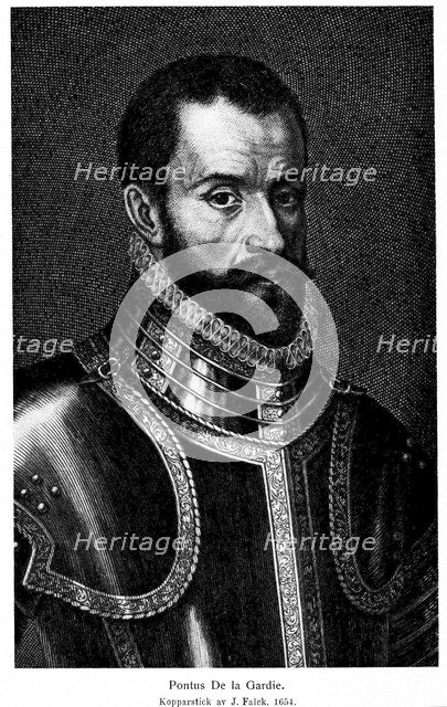 Pontus De la Gardie (1520-1585), 1654. Artist: Falck, Jeremias (1610-1677)