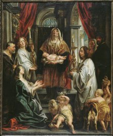 The Presentation in the Temple. Creator: Jordaens, Jacob (1593-1678).