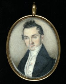 Christopher Burdick, ca. 1835. Creator: Unknown.