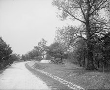 National Boulevard and Cannonball Monument, Missionary Ridge, Tenn., between 1900 and 1910. Creator: Unknown.