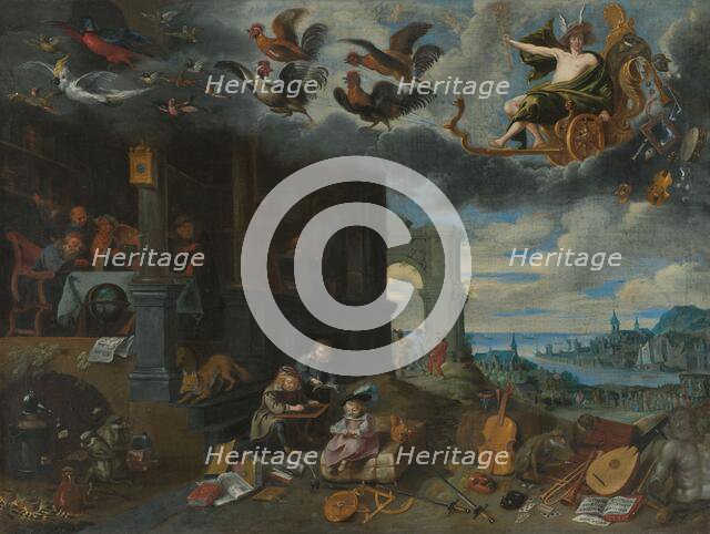 The Children of the Planet Mercury, c.1645. Creator: Jan Brueghel the younger.