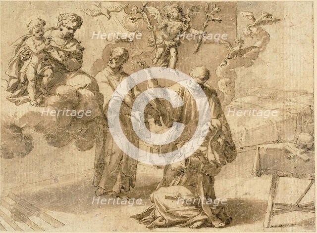 Vision of Saint Catherine of Siena, n.d. Creator: Alessandro Turchi.