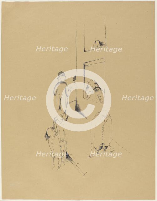 Der Immerwährendeschmerz (Perpetual Pain), 1920. Creator: Heinrich Hoerle.