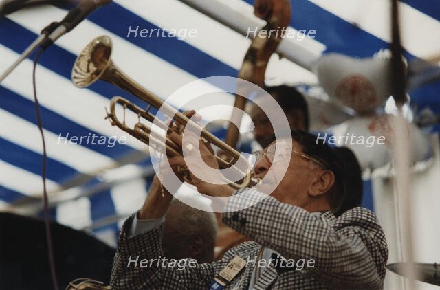 Doc Cheatham, Edinburgh Jazz Festival, 1988. Creator: Brian Foskett.