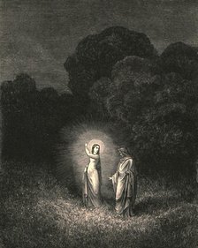 'I, who now bid thee on this errand forth, am Beatrice', c1890.  Creator: Gustave Doré.