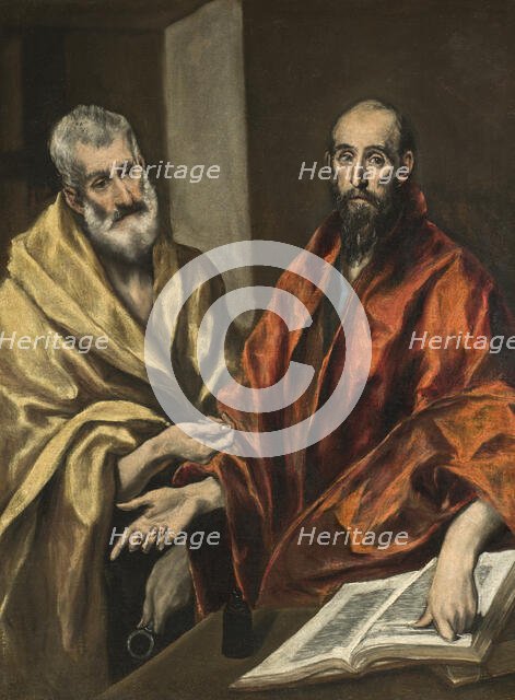 St Peter and St Paul. Creator: El Greco.