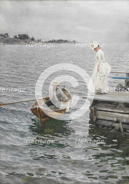 Summer holidays, 1886.