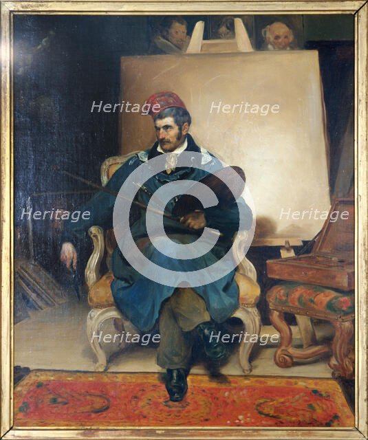 Autoportrait, between 1832 and 1833. Creator: Théophile Fragonard.