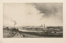 On the Seine, 1867. Creator: Maxime Lalanne (French, 1827-1886).