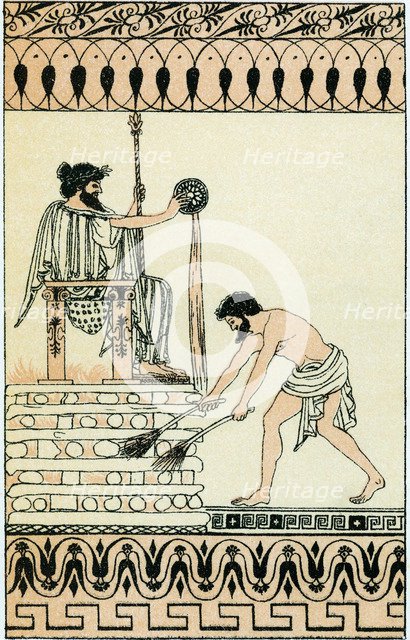 Croesus, last king of Lydia from c560 BC. Artist: Unknown