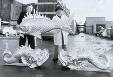 Weather vanes, Billingsgate Market, c1981. Artist: Anon