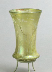 Beaker, Bell, Frankish, 6th-7th century. Creator: Unknown.