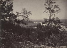 Chattanooga Valley from Lookout Mountain, 1860s. Creator: George N. Barnard.