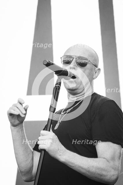 Glenn Gregory, Heaven 17 live at Heritage Live, Audley End House, Essex, Aug 2023. Creator: Annapaola Marchesani.