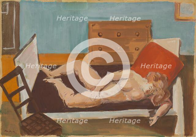 Nude, 1934. Creator: Cyprian Majernik.