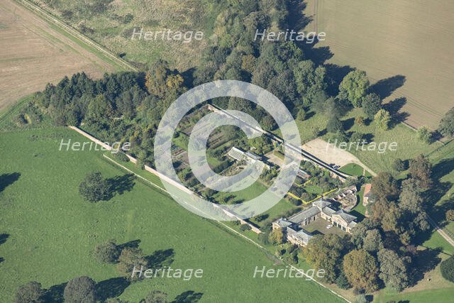 Stable block and walled garden to Norton Conyers House, North Yorkshire, 2023. Creator: Robyn Andrews.