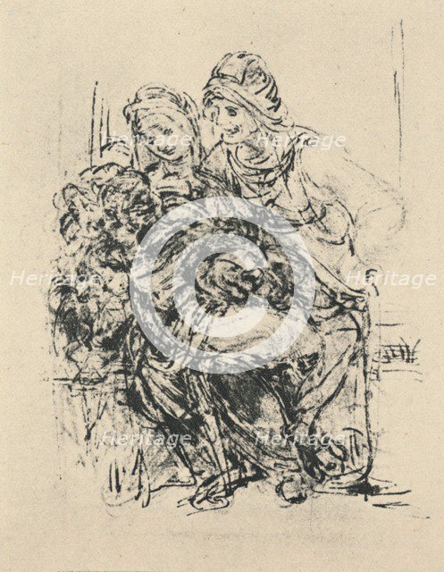 'Virgin and Child with St. Anne', c1480 (1945). Artist: Leonardo da Vinci.