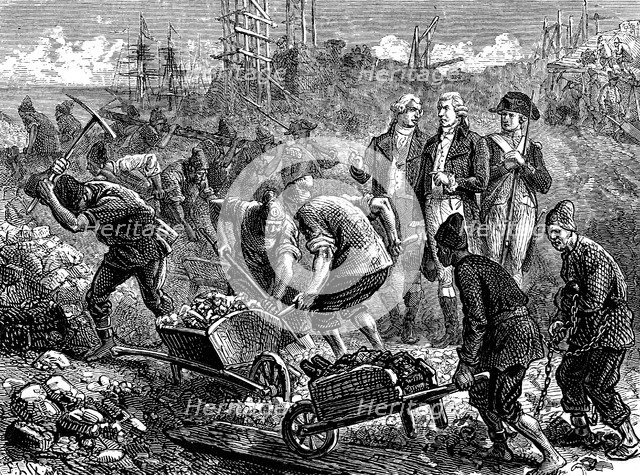 John Howard, English prison reformer, c1780 (c1880). Artist: Unknown