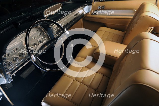 Chrysler Imperial convertible 1959. Artist: Simon Clay.