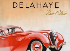 1938 Delahaye. Creator: Unknown.