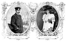 A Fashionable Wedding: Lord Wolverton and Lady Edith Ward, 1895. Creator: Carl Hentschel.