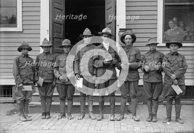 Boy Scouts, 1913. Creator: Harris & Ewing.