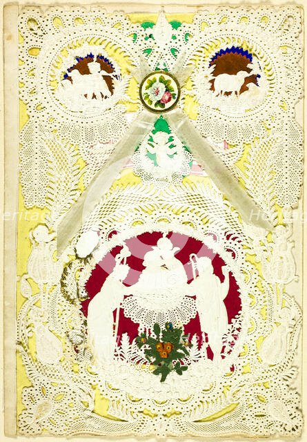 Constancy (valentine), 1840/60. Creator: Unknown.