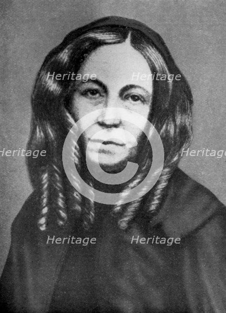 Elizabeth Barrett Browning (1806-1861), English poet, 1926. Artist: Unknown