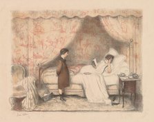 The Lesson. Creator: Jean Veber (French, 1868-aft 1907).