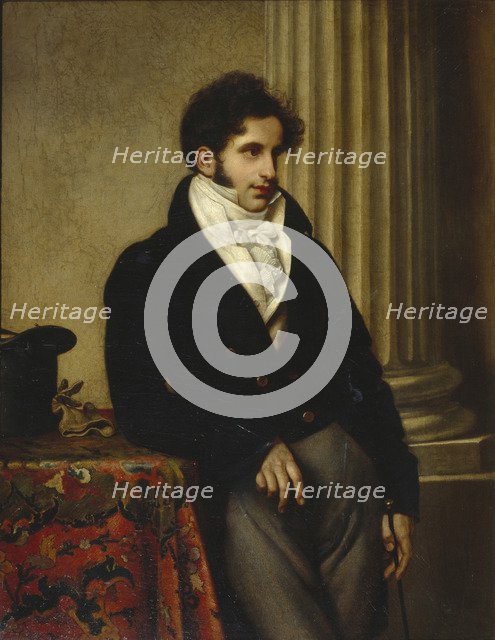 Portrait of Count Sergey Semionovich Uvarov (1786-1855), 1815-1816. Artist: Kiprensky, Orest Adamovich (1782-1836)