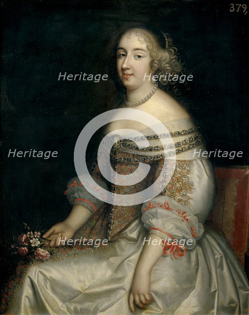 Portrait of Anne Marie Louise d'Orléans (1627-1693), Duchess of Montpensier, 1655.