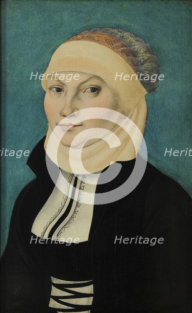 Portrait of Katharina Luther, née Katharina von Bora (1499-1552), 1528.