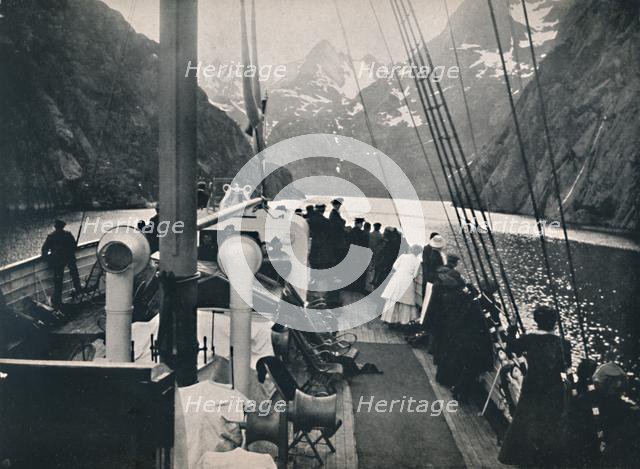 'Tourist Steamer in Trold Fjord', 1914. Creator: Unknown.