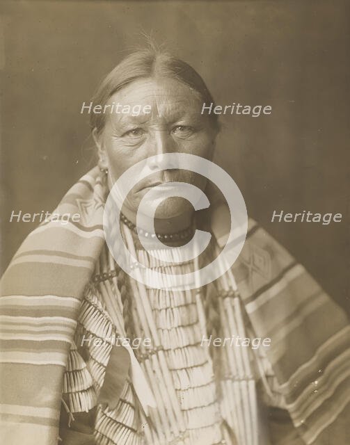 Mrs. Jack Red Cloud, 1905. Creator: Edward Sheriff Curtis.